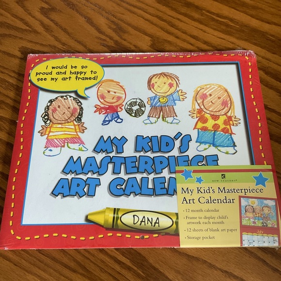 New Seasons My Kid’s Masterpiece Art Calendar - Picture 1 of 6